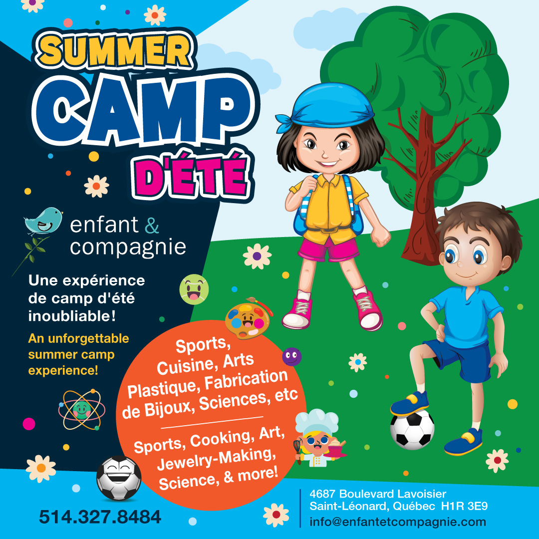 summer camp flyer